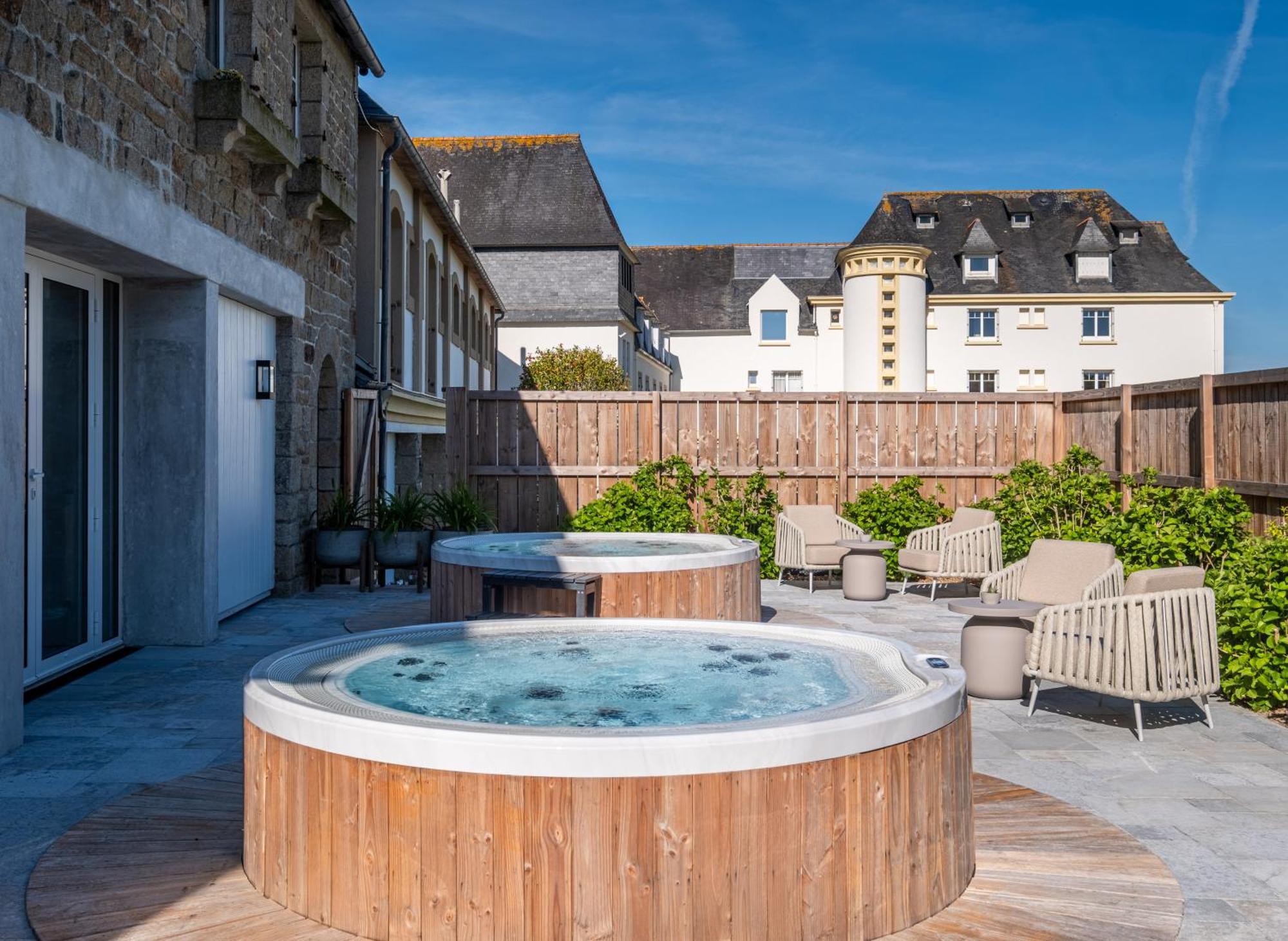 Hotel De La Plage Plonévez-Porzay Esterno foto